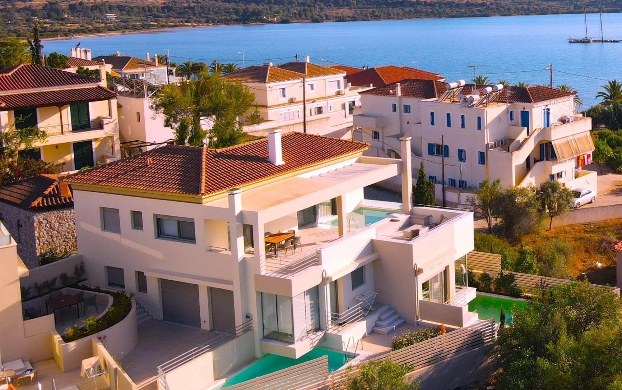 Luxury Houses With Private Pools In Porto Heli By Goutos Properties 外观 照片